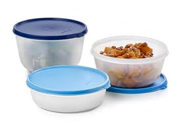 Tupper Ware 新品8点セット Amazon.com: Tupperware CrystalWave 8 Piece Food Storage